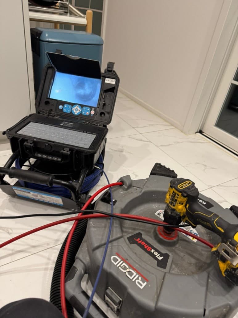 하수구막힘 작업 사진